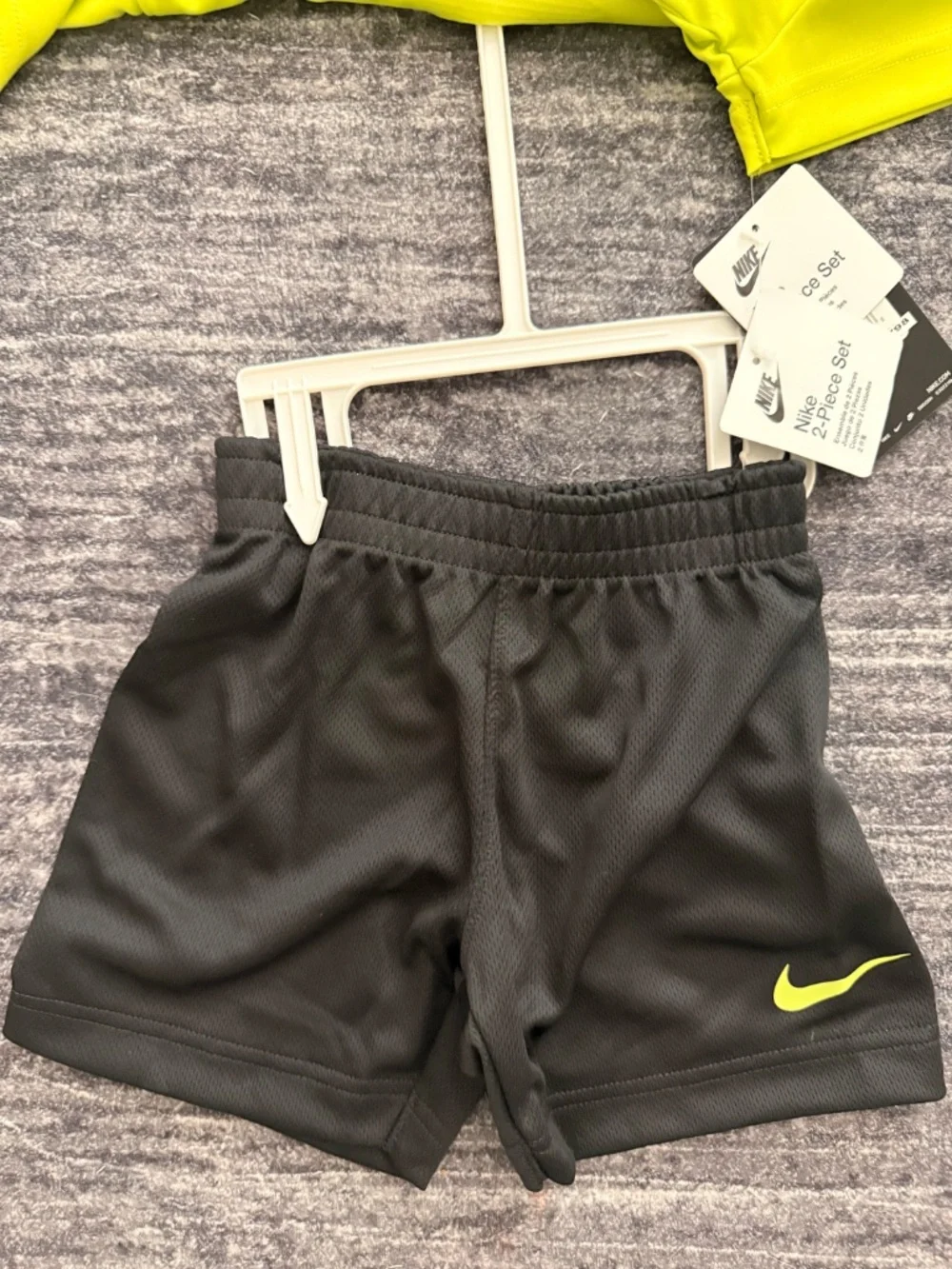 Nike Boys 2 Piece Black with Cyber
